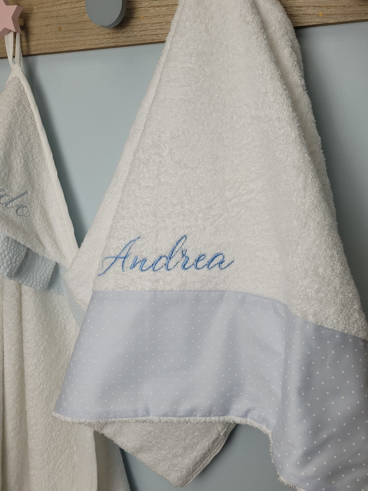 Telo bagnetto in spugna di cotone Basic