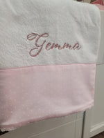 Telo bagnetto in spugna di cotone Basic