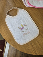 Bavaglino pappa con elastico in spugna