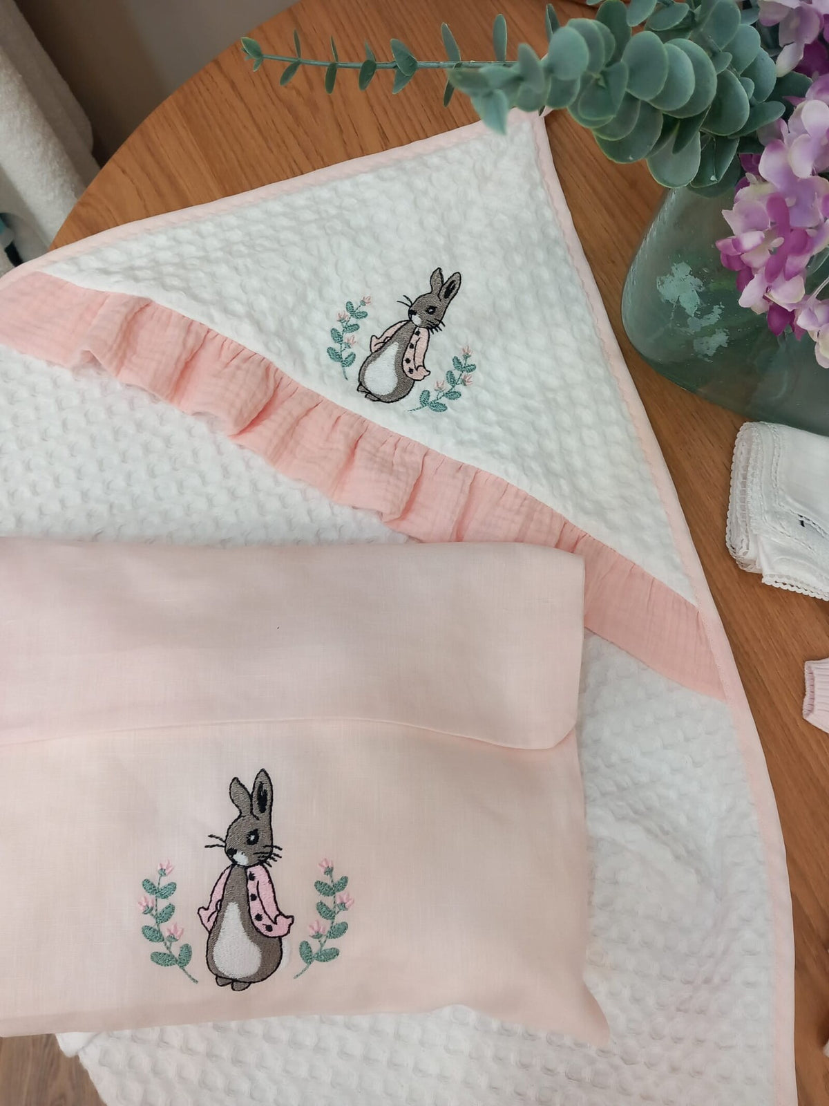 Accappatoio e busta nascita Peter Rabbit