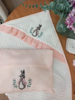 Accappatoio e busta nascita Peter Rabbit