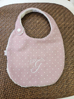 Le MERENDINE, Bavaglino pappa con bottoncino a clip