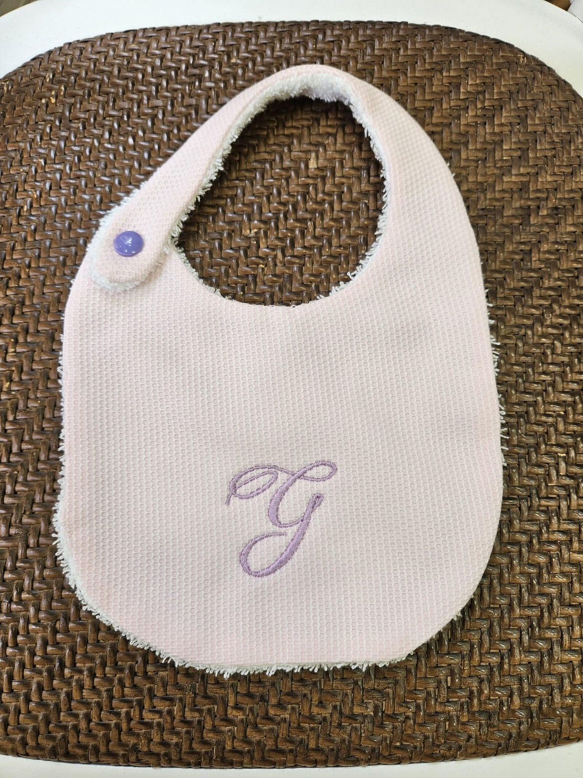 Le MERENDINE, Bavaglino pappa con bottoncino a clip