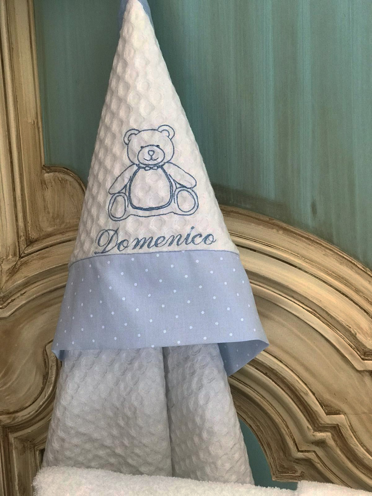 Accappatoio neonato in apone BASIC