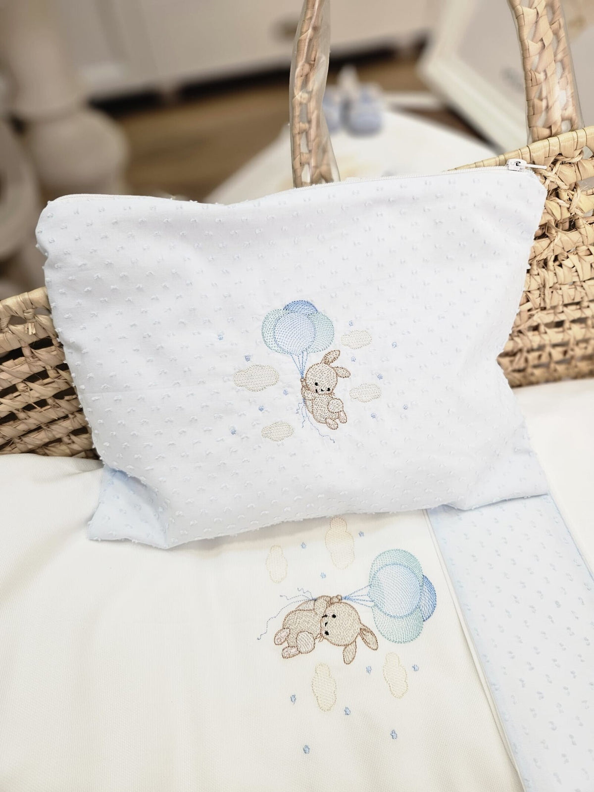 Borsello in plumetis