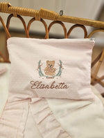 Borsello in plumetis