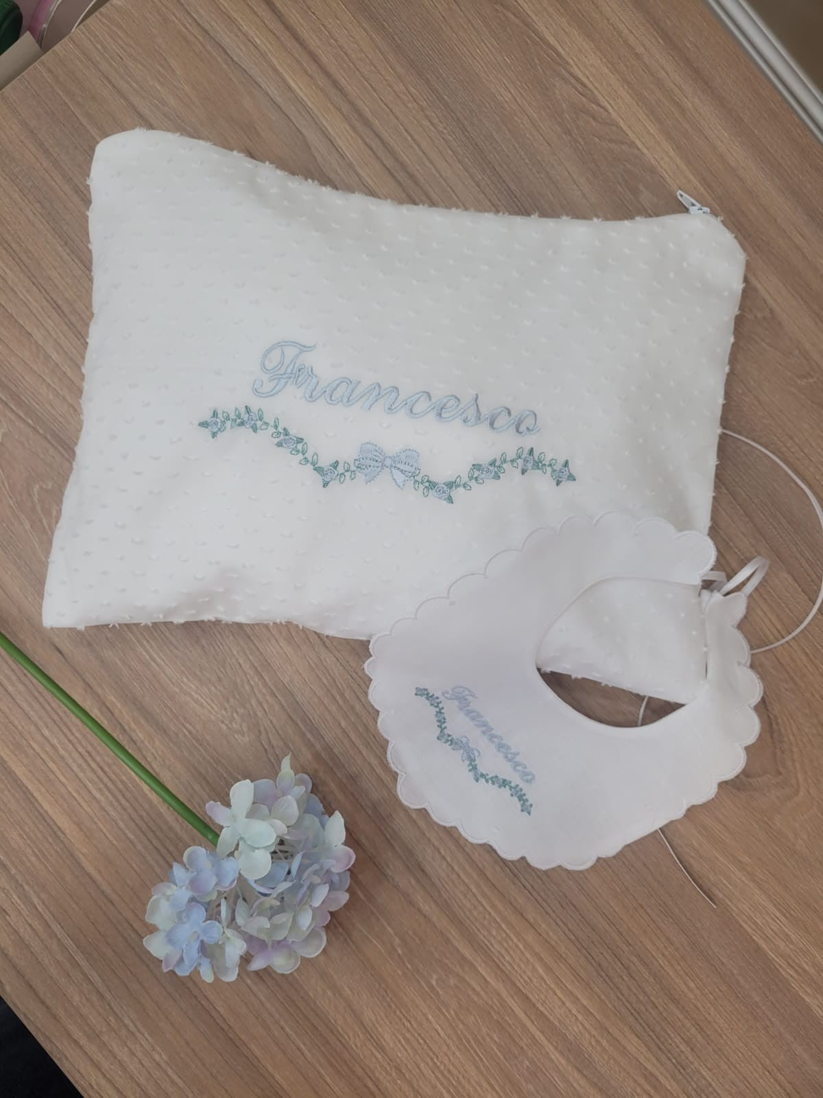 Borsello in plumetis