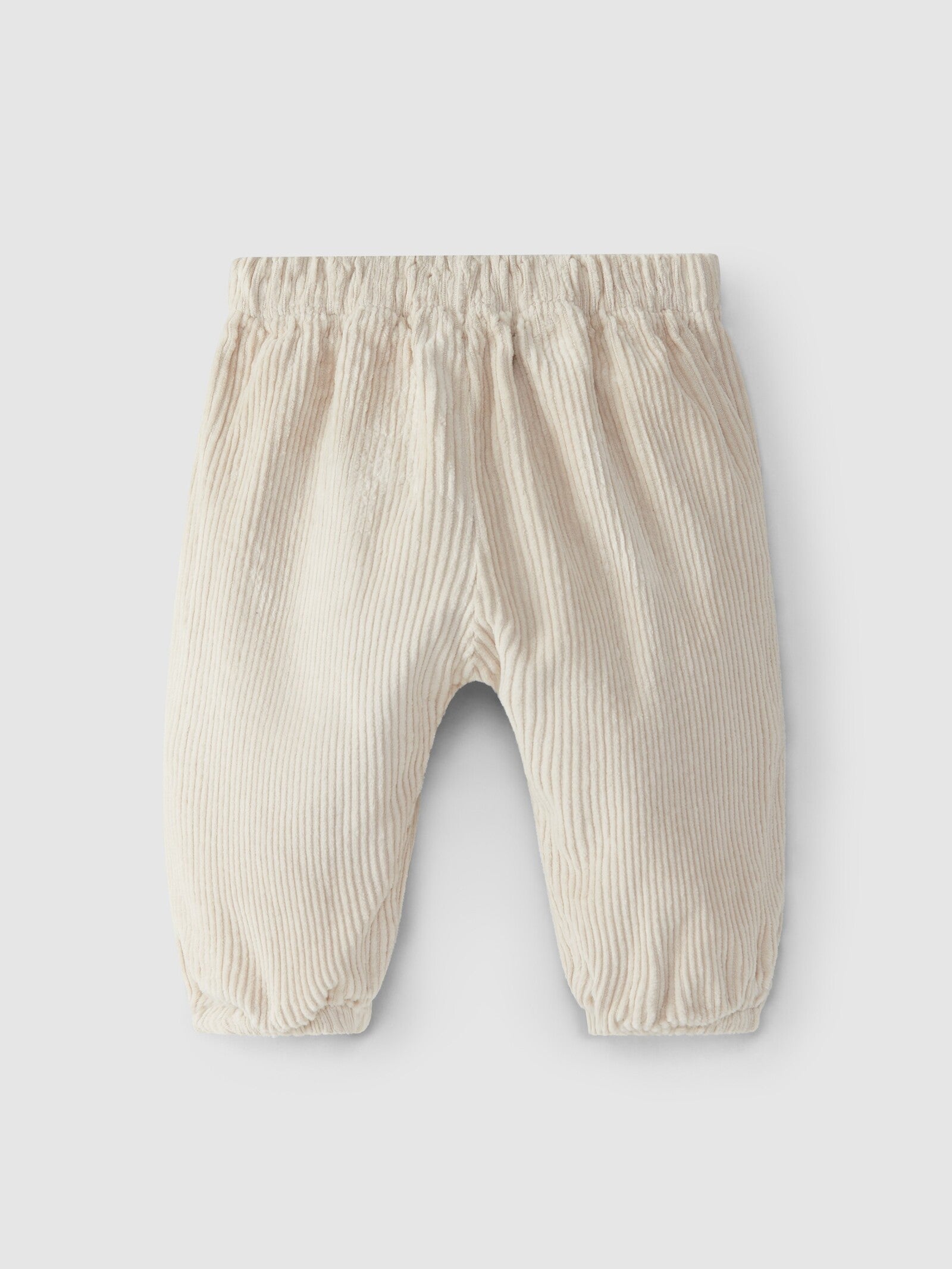 Pantaloni in velluto a coste pull-up