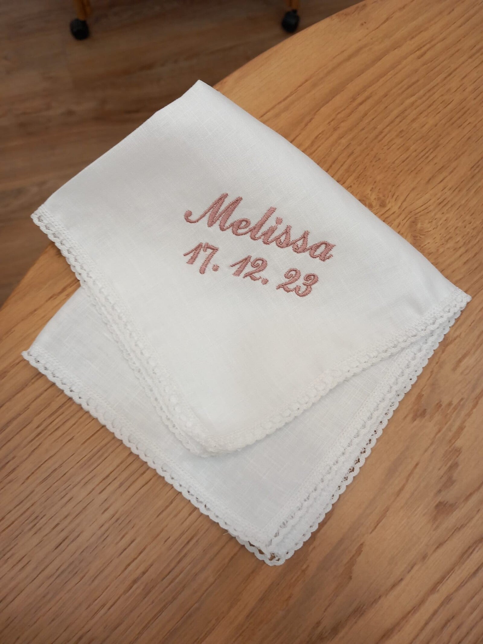 Coordinato Battesimo con merlettino