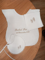 Coordinato Battesimo con merlettino