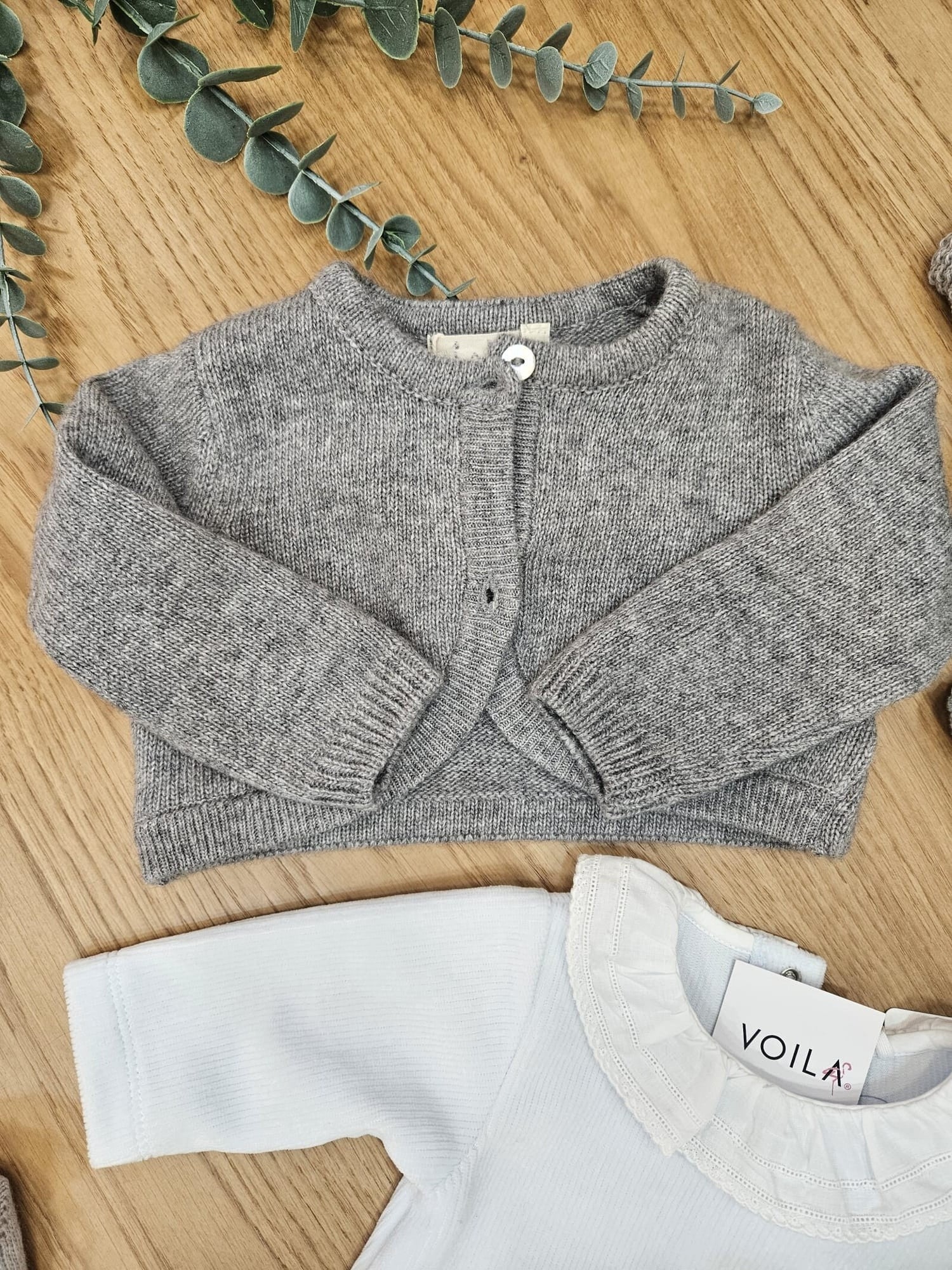 Bolero in lana misto cashmere