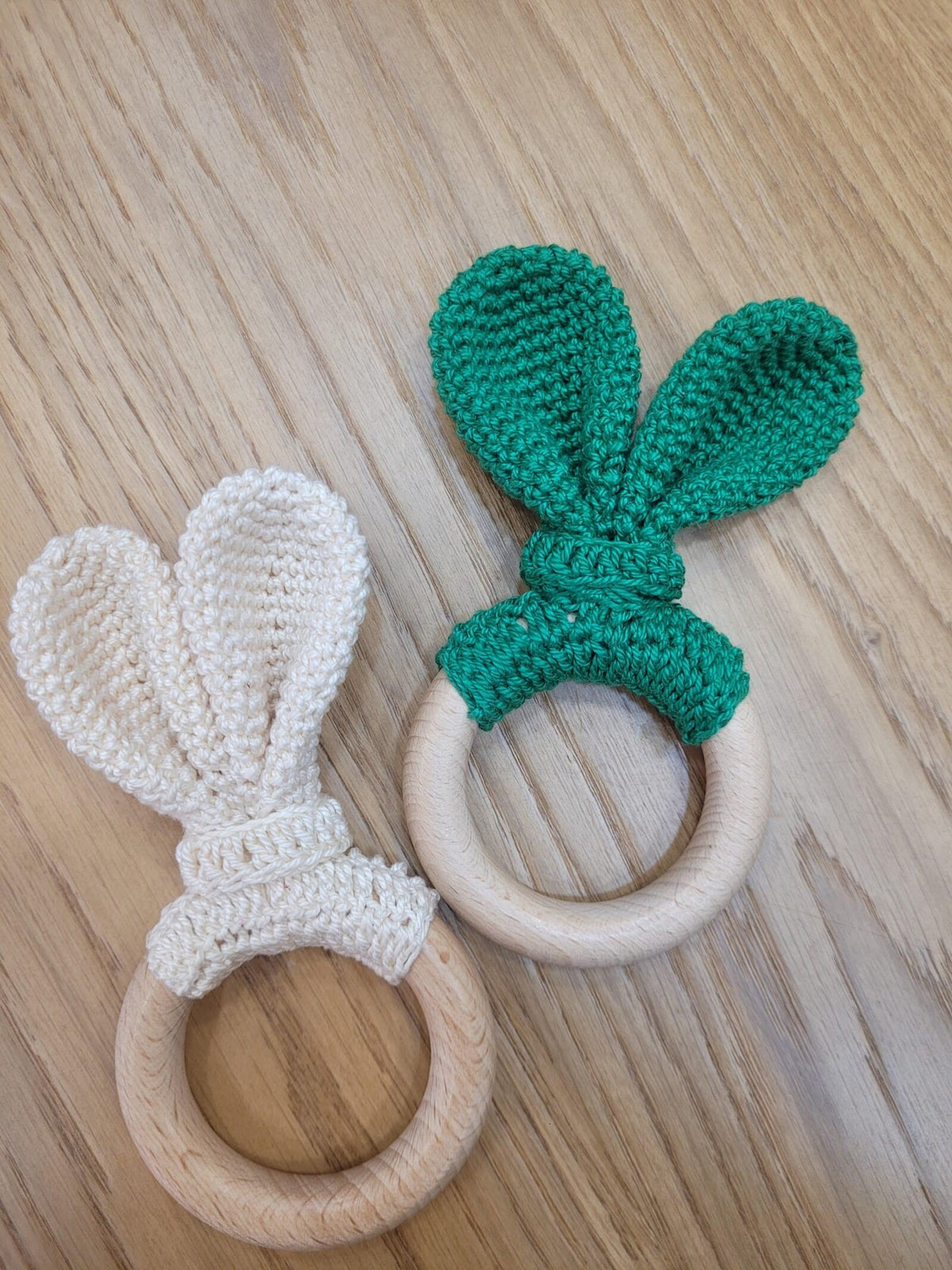 Anello da dentizione, massaggiagengive amigurumi