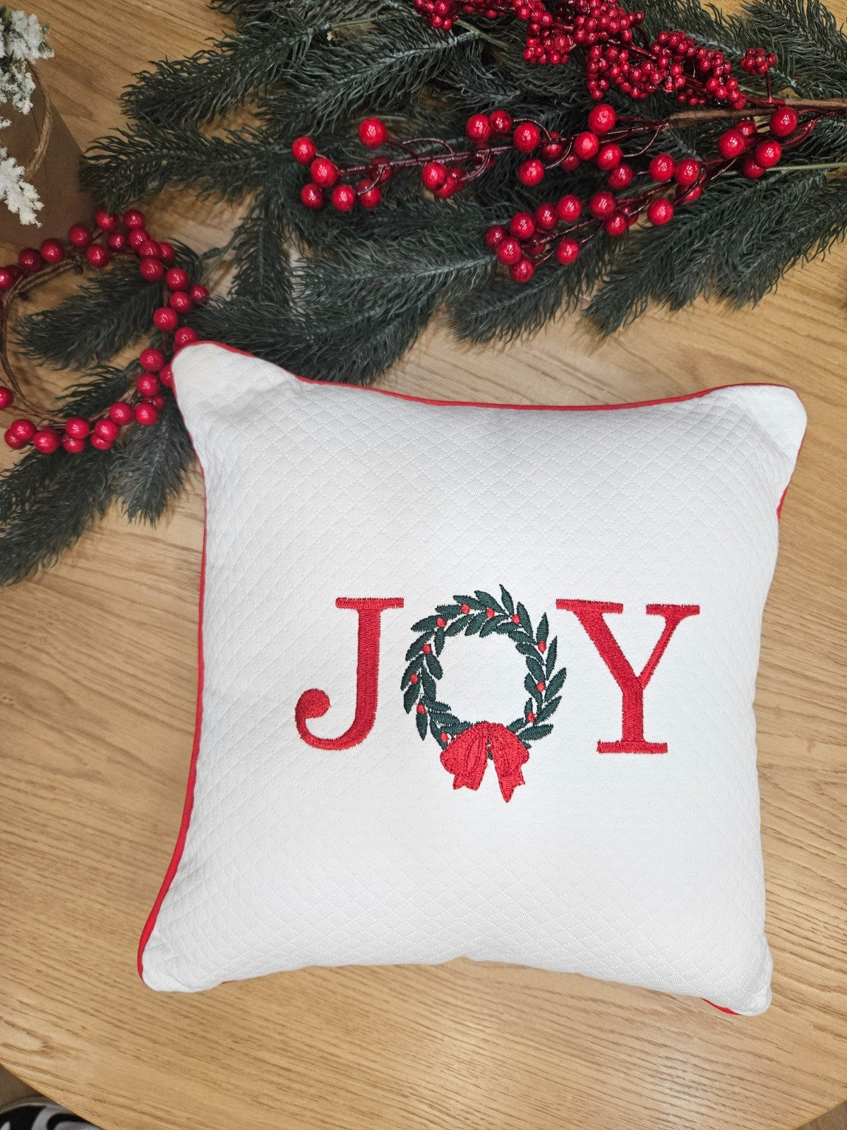 Cuscino arredo natalizio Joy