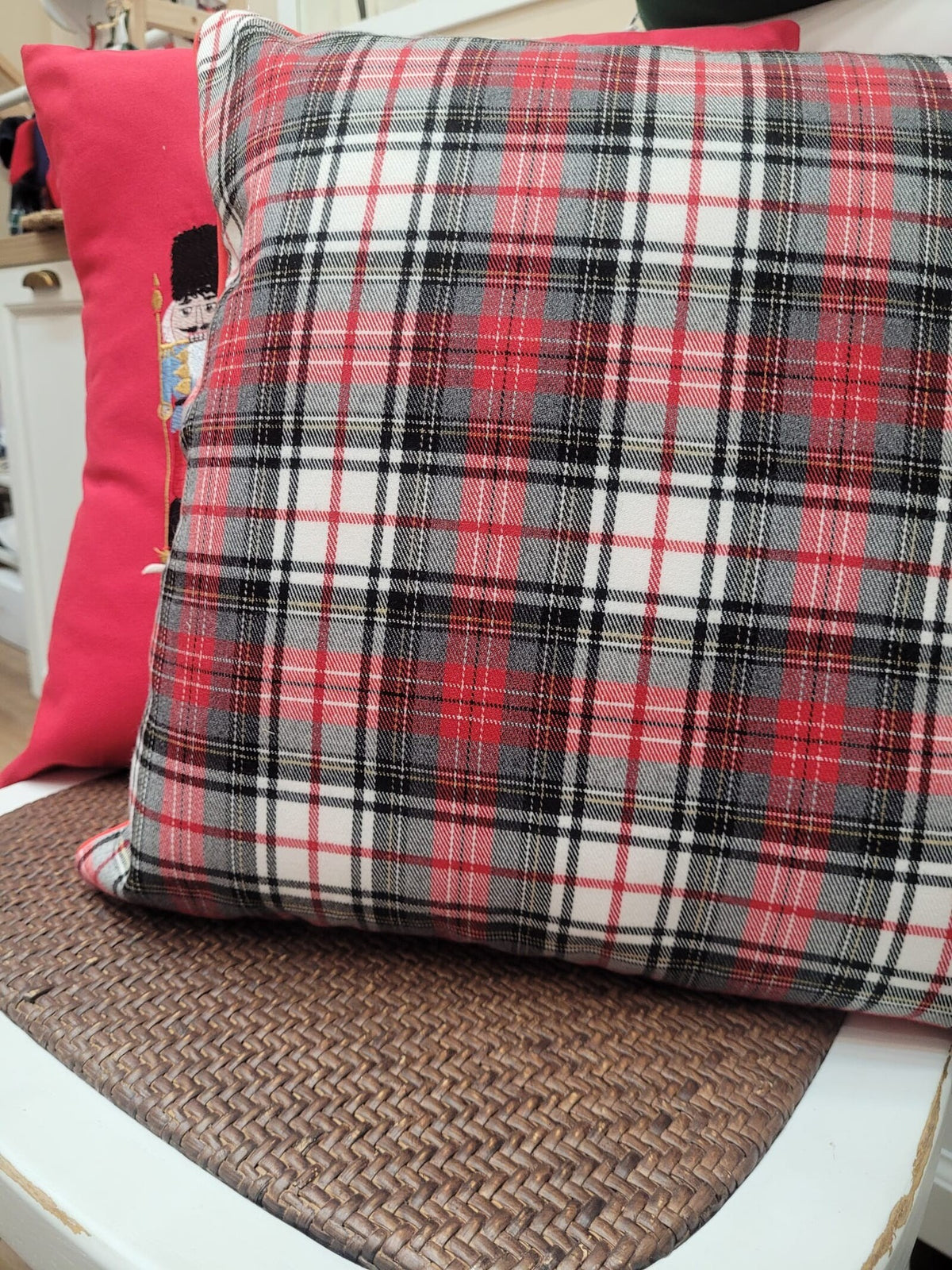 Cuscino arredo tartan