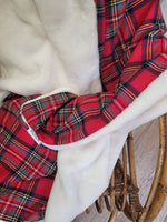 Copertina tartan e pile