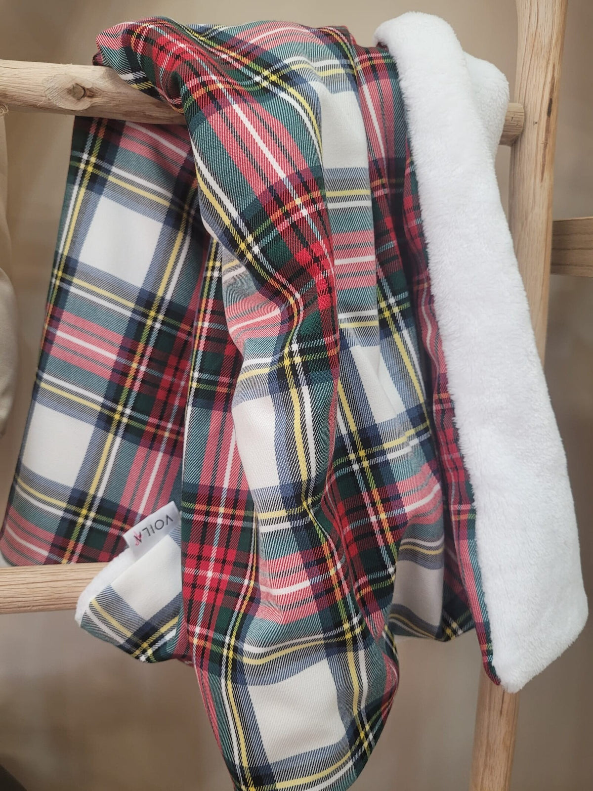 Copertina tartan e pile