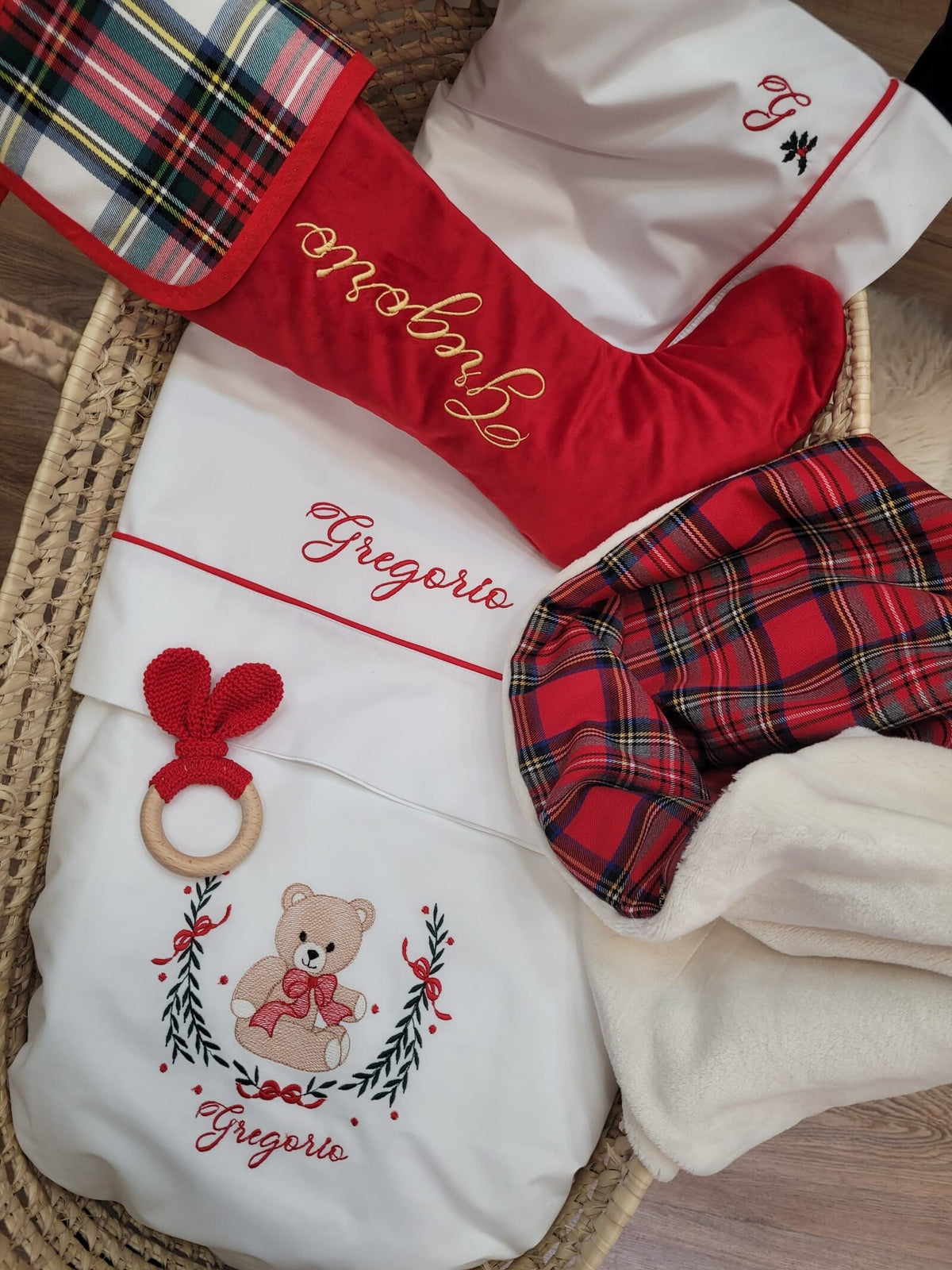Copertina tartan e pile
