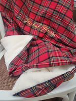 Copertina tartan e pile