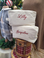 Beauty case in cotone