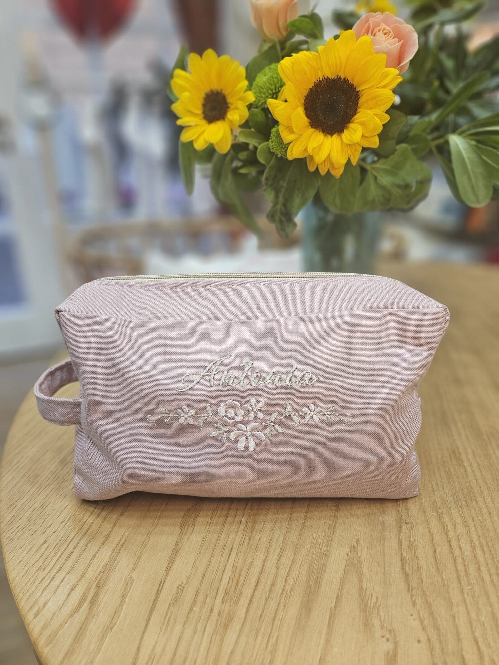 Beauty case in cotone