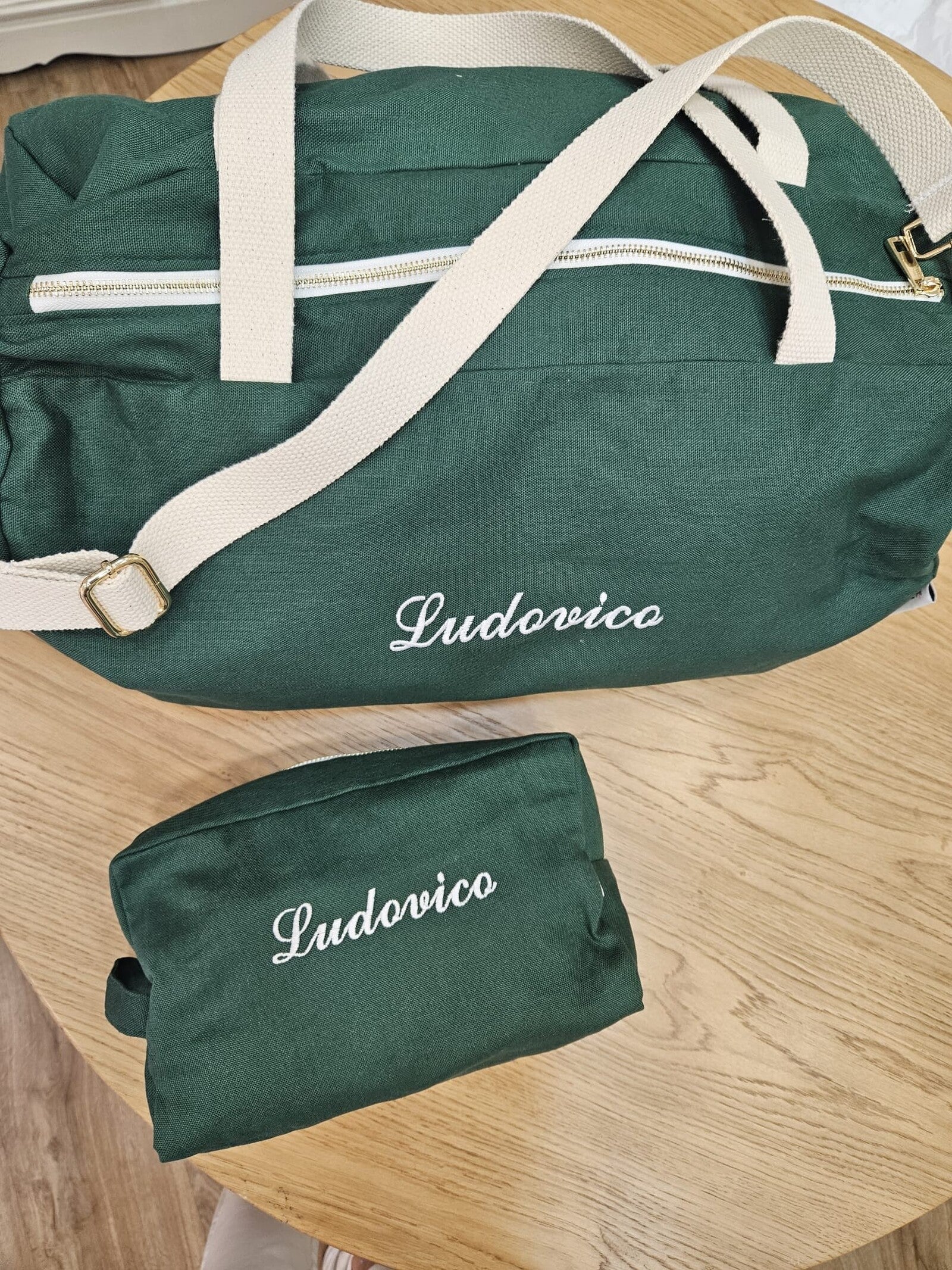 Beauty case in cotone