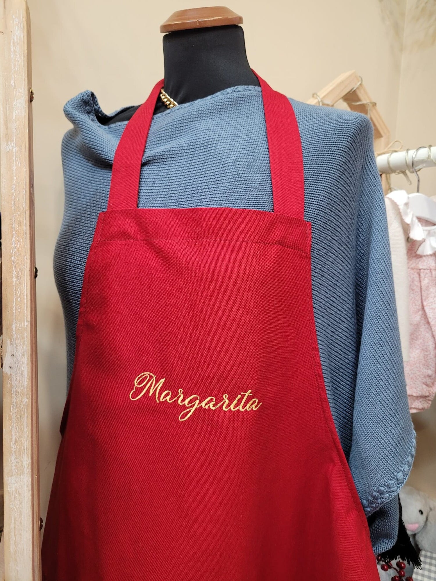 Grembiule in cotone personalizzato