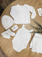 Completo neonato in filo di cotone, Voilà Newborn Little Cloud