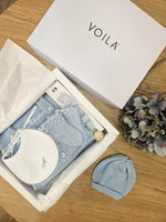 Completo neonato in filo di cotone, Voilà Newborn Little Cloud