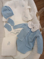 Completo neonato in filo di cotone, Voilà Newborn Little Cloud