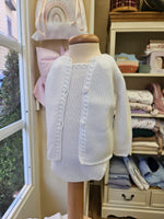 Completo neonato in filo di cotone, Voilà Newborn Little Cloud