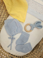 Completo neonato in filo di cotone, Voilà Newborn Little Cloud