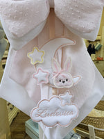 Fiocco Nascita plumetis on the Moon