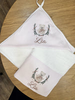 Coordinato da Bagno accappatoio e telo bagnetto NAVY