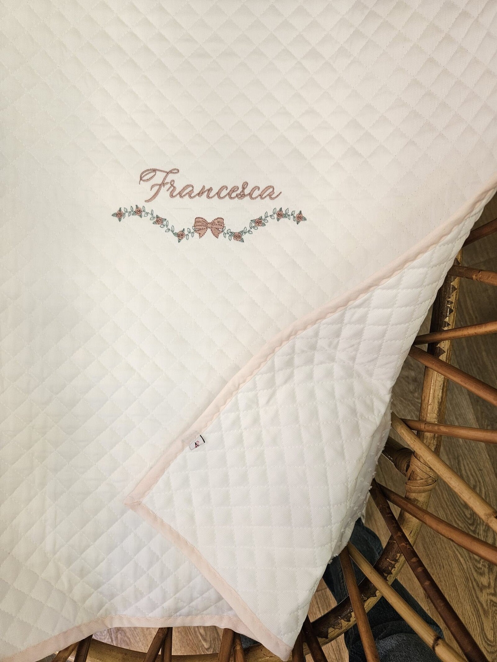 Trapuntina leggera in piquè di cotone