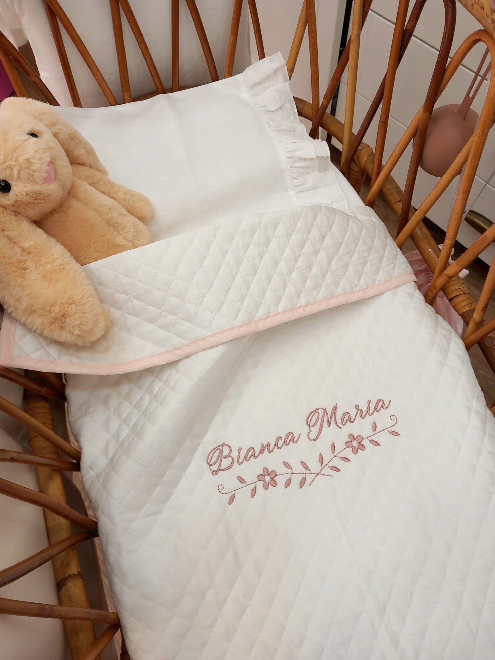 Trapuntina leggera in piquè di cotone