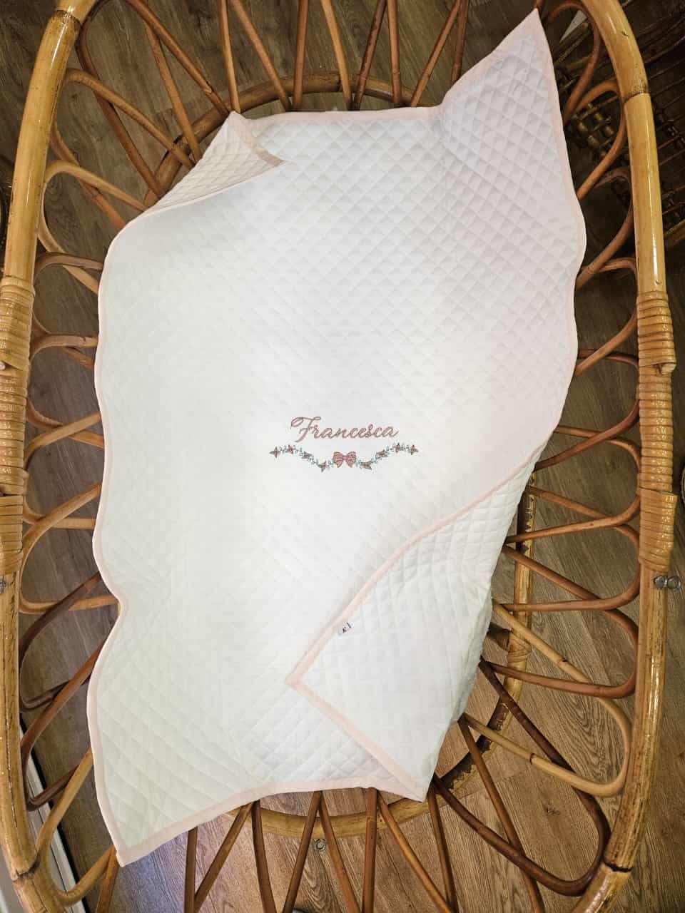 Trapuntina leggera in piquè di cotone