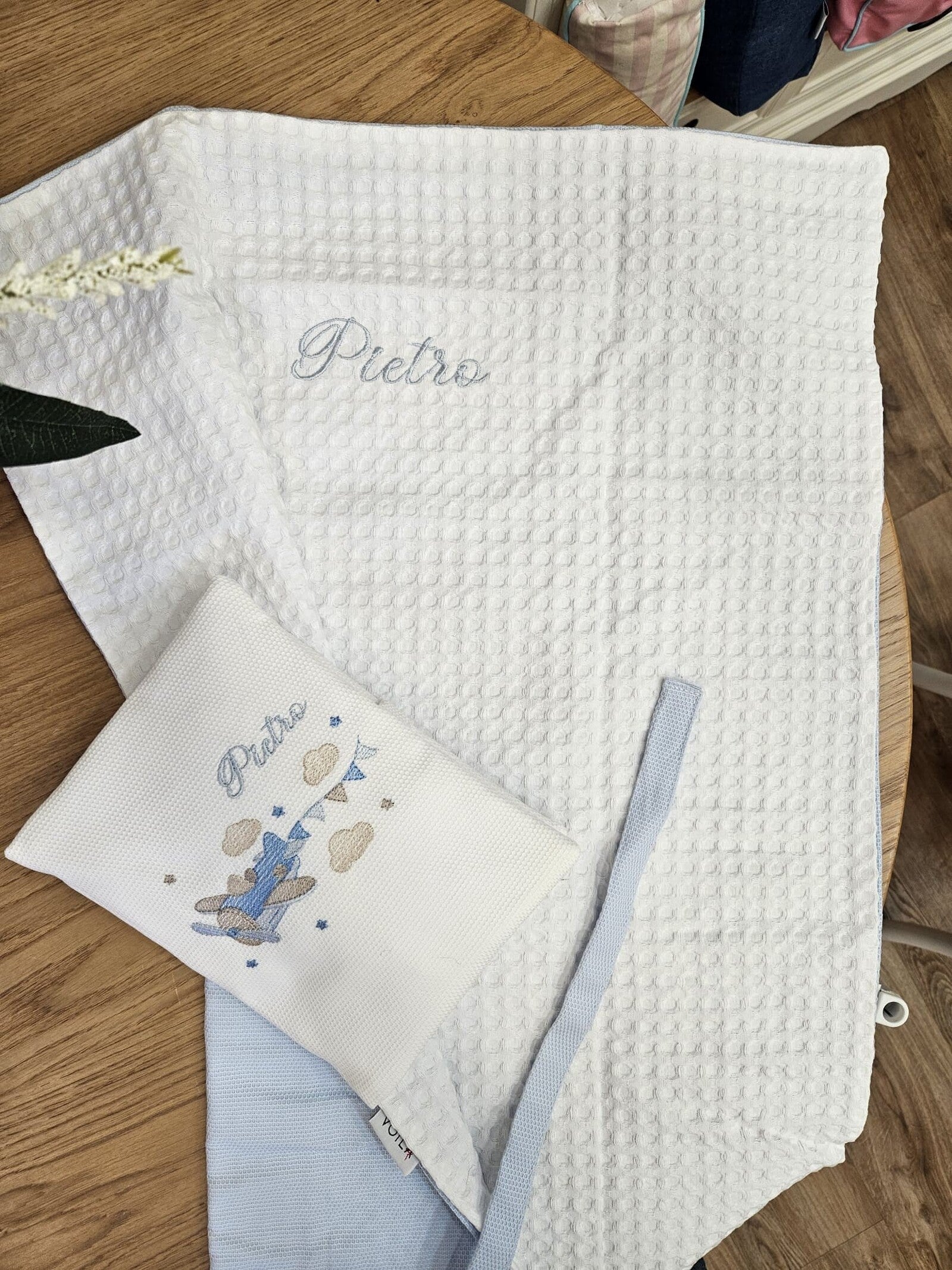 Coordinato Cambio Baby Love, portapannolino e fasciatoio da viaggio