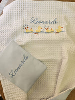 Coordinato Cambio Baby Love, portapannolino e fasciatoio da viaggio