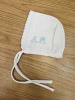 Cuffietta nascita in filo di cotone