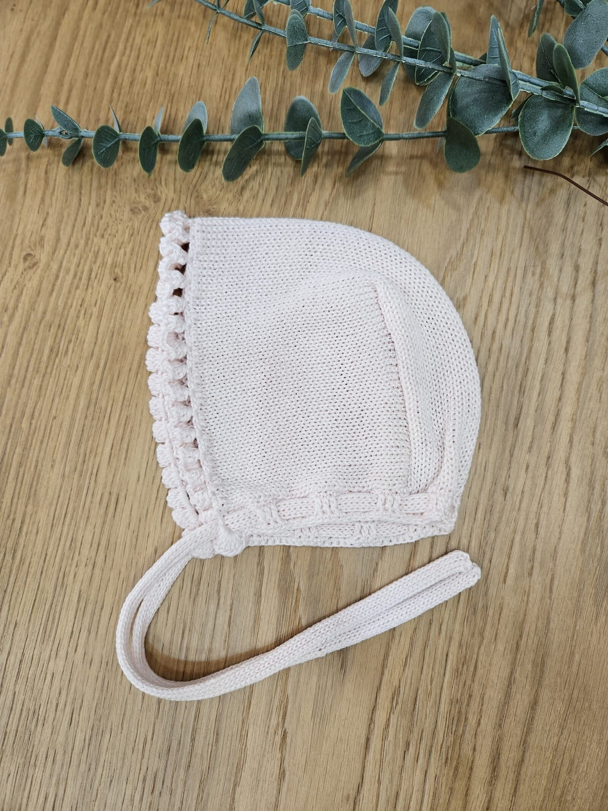 Cuffietta nascita in filo di cotone