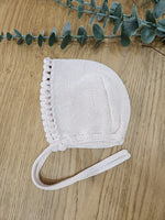 Cuffietta nascita in filo di cotone