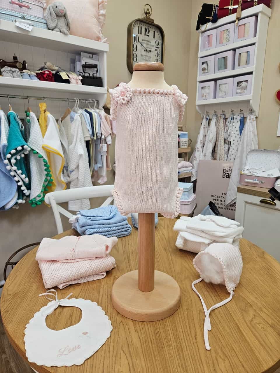 Body in filo di cotone con rouche