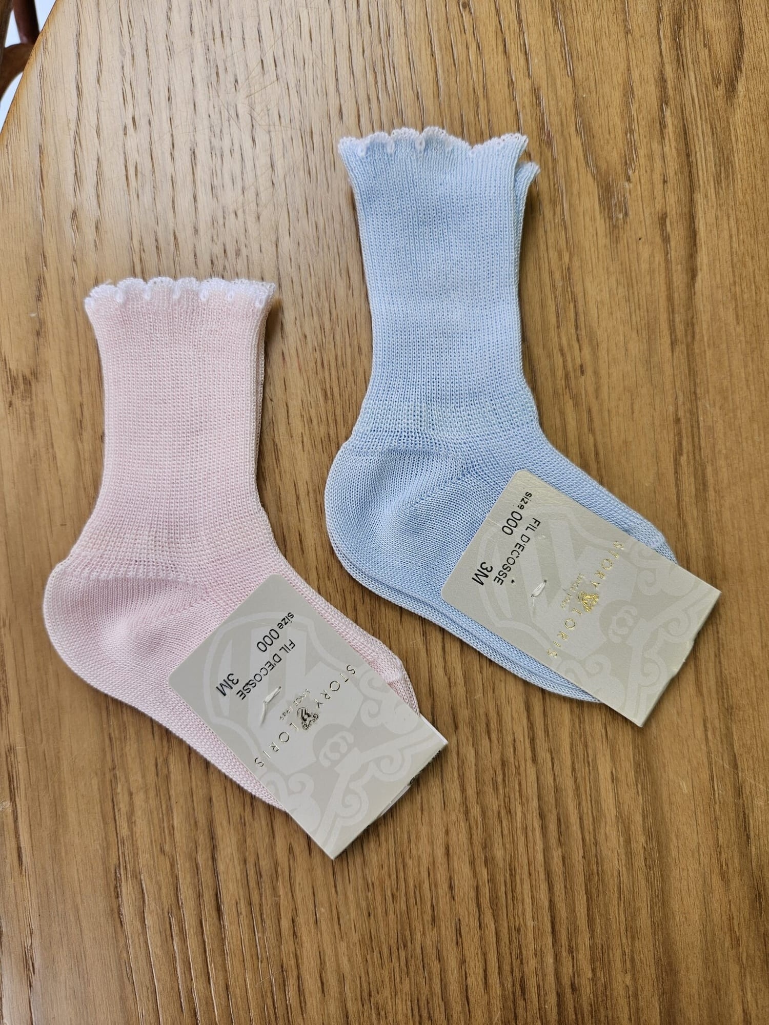 Calzini Neonato in filo di scozia - Story Loris