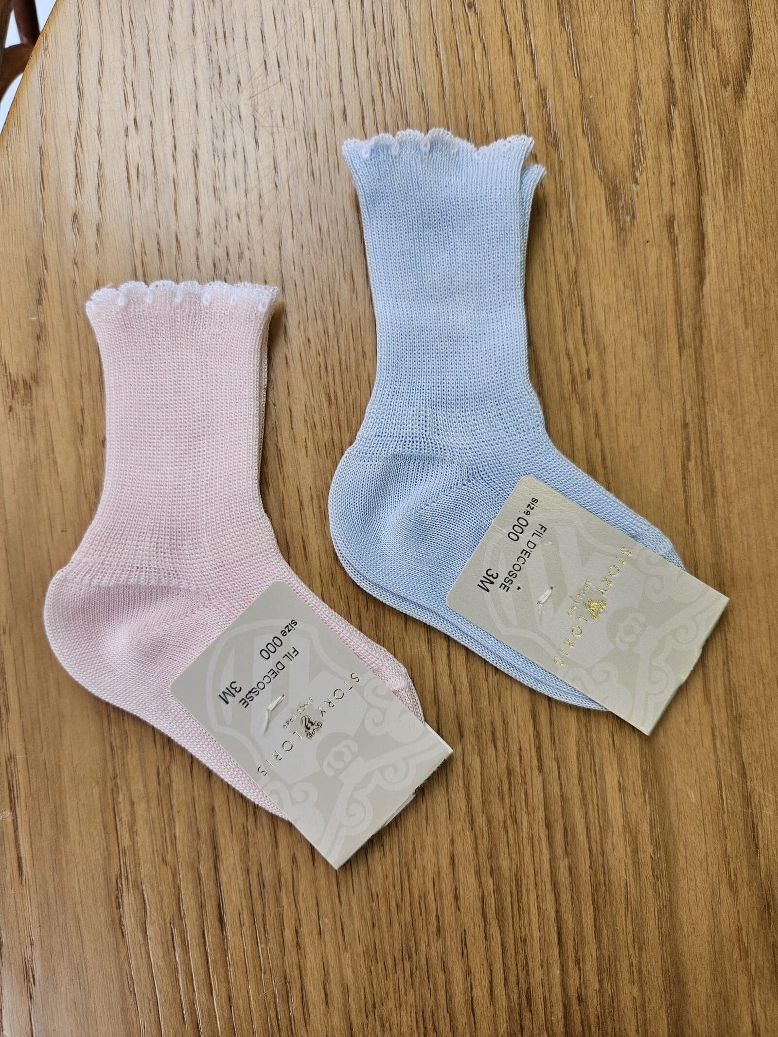 Calzini Neonato in filo di scozia - Story Loris