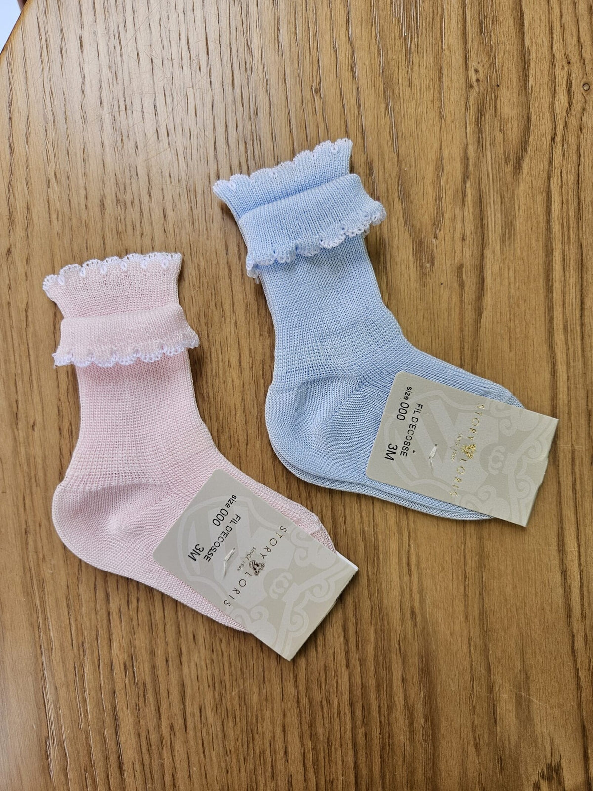 Calzini Neonato in filo di scozia - Story Loris