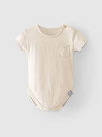 Body bianco con taschino