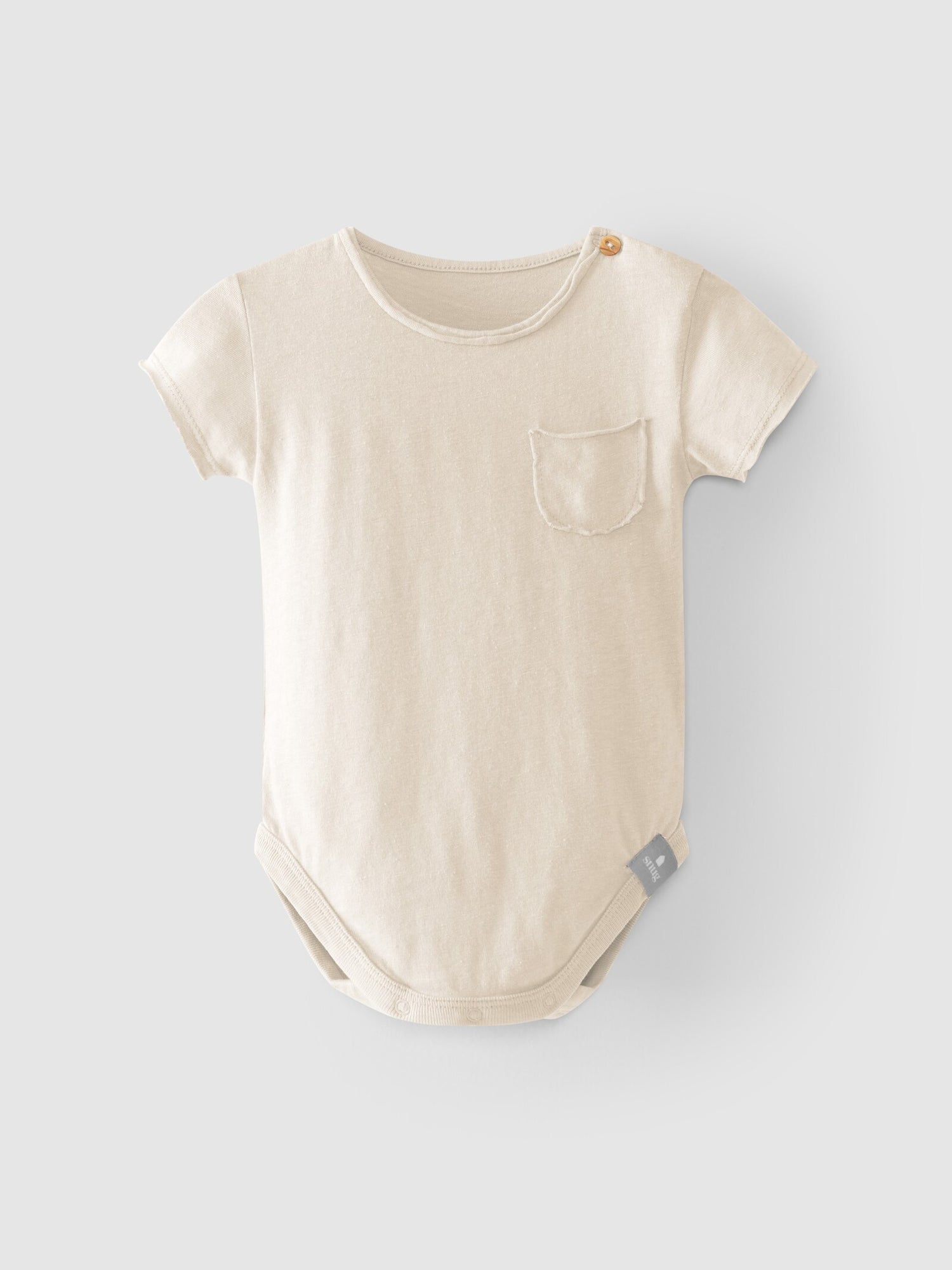 Body bianco con taschino