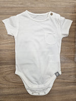 Body bianco con taschino