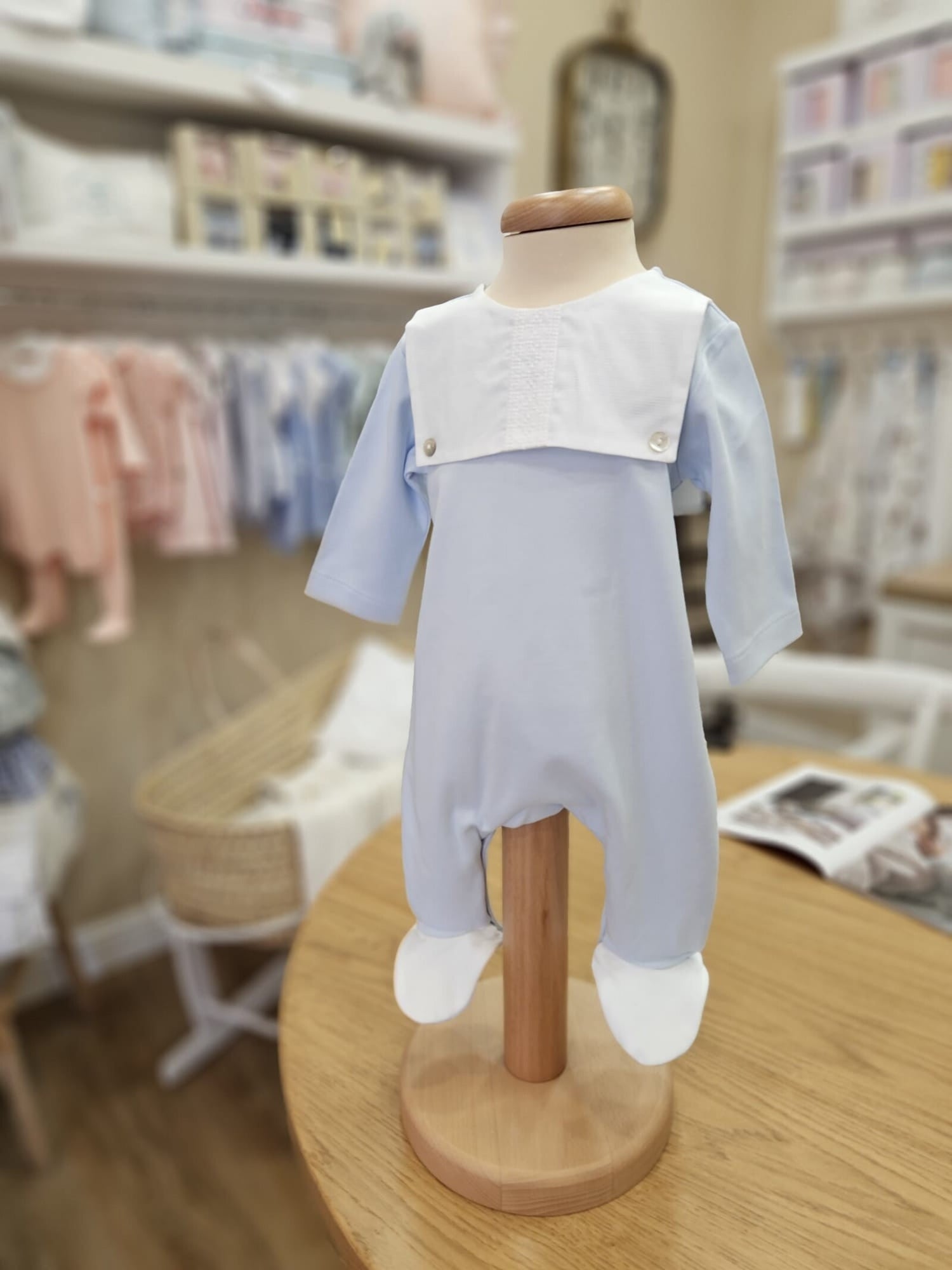 Tutina neonato in jersey di cotone
