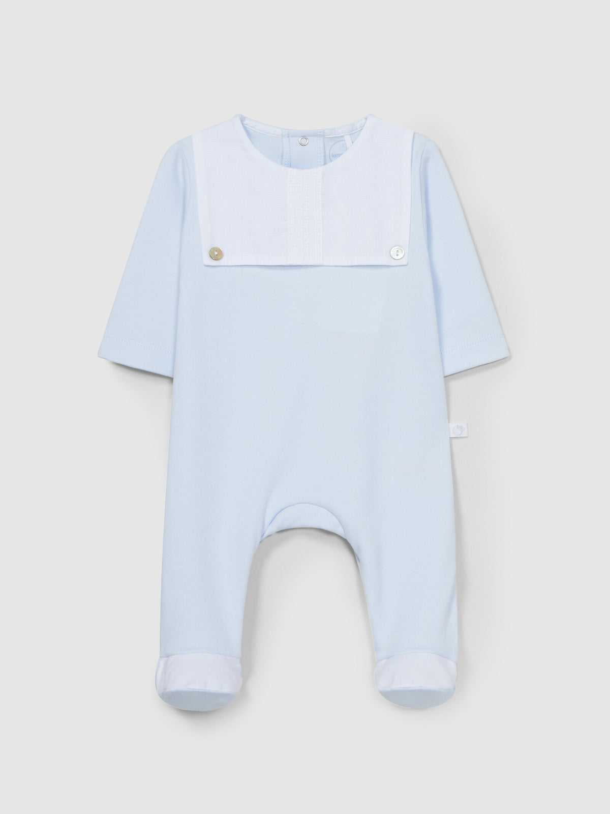 Tutina neonato in jersey di cotone